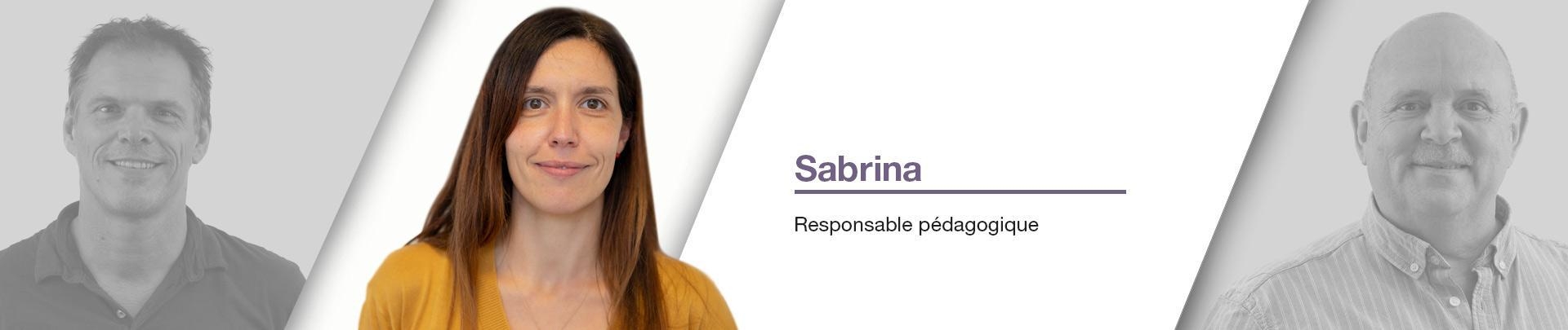 Sabrina  - Responsable Pédagogique